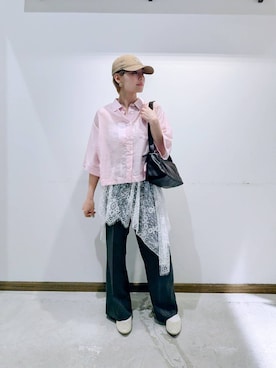 のみ子さん(レディース・154cm)の秋コーディネート