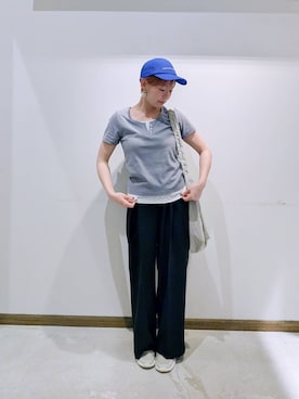 のみ子さん(レディース・154cm)の夏コーディネート