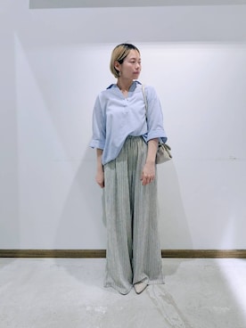 のみ子さん(レディース・154cm)の夏コーディネート