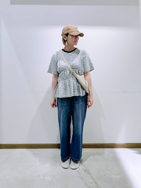 のみ子さん(レディース・154cm)の夏コーディネート