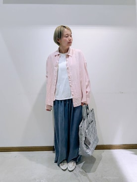 のみ子さん(レディース・154cm)の春コーディネート