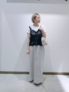 のみ子さん(レディース・154cm)の夏コーディネート