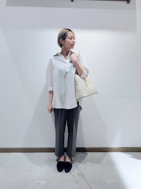 のみ子さん(レディース・154cm)の春コーディネート