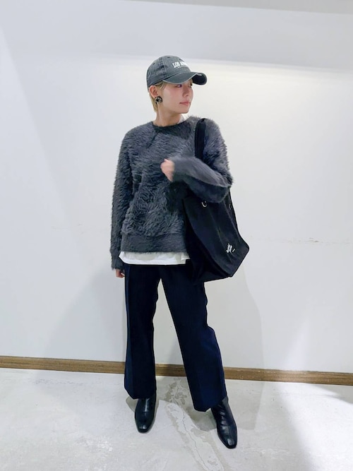 セール】シャギークルーネックプルオーバー/611263（ニット/セーター