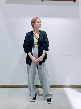 のみ子さん(レディース・154cm)の秋コーディネート