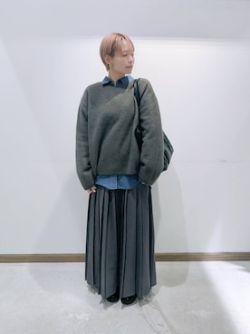 のみ子さん（レディース・154cm）の秋コーディネート