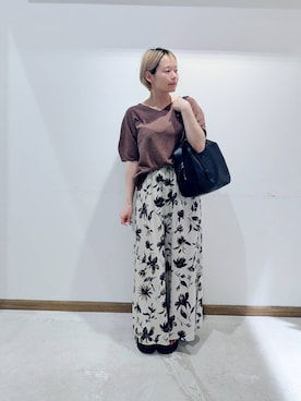 のみ子さん(レディース・154cm)の夏コーディネート