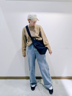 のみ子さん（レディース・154cm）の冬コーディネート