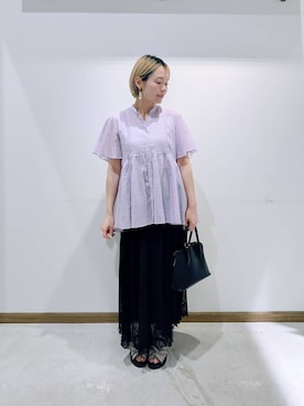 のみ子さん(レディース・154cm)の夏コーディネート