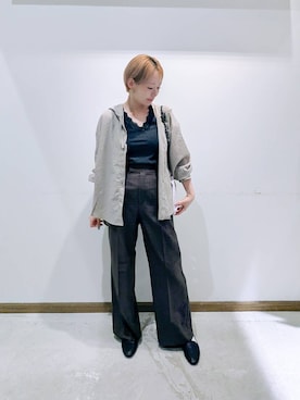 のみ子さん（レディース・154cm）の秋コーディネート