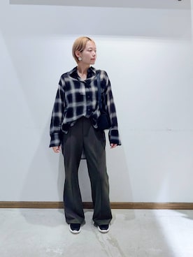 のみ子さん(レディース・154cm)の秋コーディネート