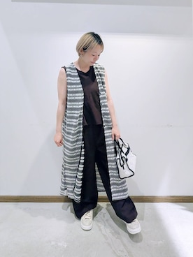 のみ子さん(レディース・154cm)の夏コーディネート