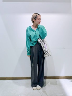 のみ子さん(レディース・154cm)の夏コーディネート