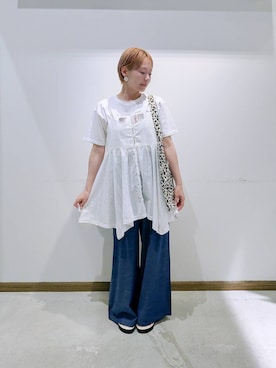 のみ子さん(レディース・154cm)の夏コーディネート
