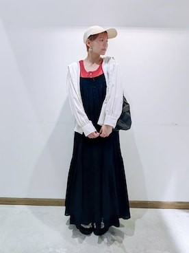 のみ子さん(レディース・154cm)の夏コーディネート