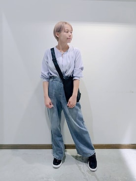 「撥水」｜のみ子さん（レディース・154cm）の秋コーディネート