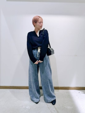 「撥水」｜のみ子さん（レディース・154cm）の秋コーディネート