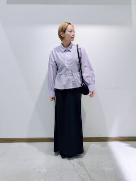 のみ子さん（レディース・154cm）の秋コーディネート