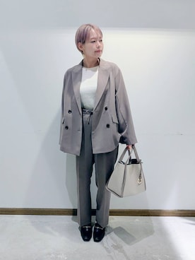 「冬コーデ」｜のみ子さん（レディース・154cm・30代）の秋コーディネート