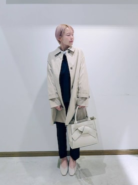 のみ子さん（レディース・154cm）の冬コーディネート