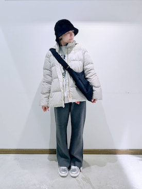 のみ子さん(レディース・154cm)の冬コーディネート