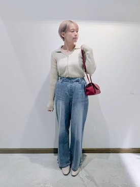 「アイテム（その他シューズ）」を使った、のみ子さん（レディース・154cm・30代）の秋コーディネート