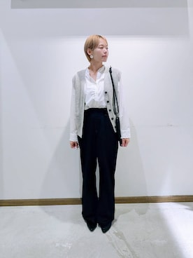 のみ子さん（レディース・154cm）の秋コーディネート