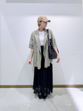 のみ子さん(レディース・154cm)の夏コーディネート