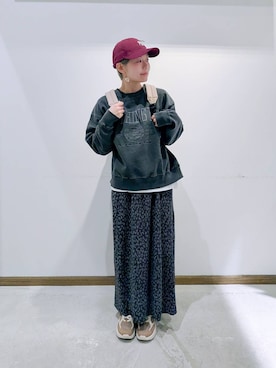 のみ子さん(レディース・154cm)の春コーディネート