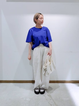 のみ子さん（レディース・154cm）の夏コーディネート