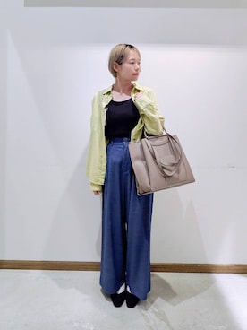のみ子さん(レディース・154cm)の夏コーディネート
