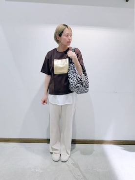 のみ子さん(レディース・154cm)の春コーディネート