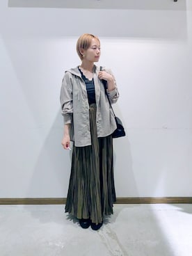 のみ子さん（レディース・154cm・40代）の秋コーディネート