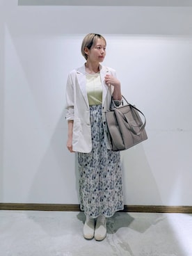 のみ子さん(レディース・154cm)の夏コーディネート