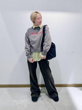 のみ子さん(レディース・154cm)の冬コーディネート