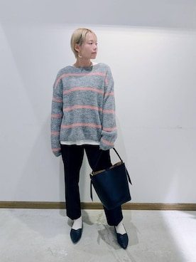 のみ子さん(レディース・154cm)の冬コーディネート