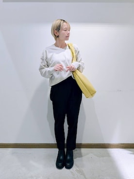 のみ子さん（レディース・154cm）の冬コーディネート