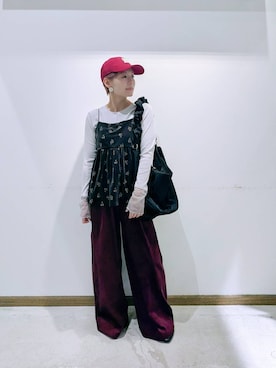 「撥水」｜のみ子さん（レディース・154cm）の秋コーディネート