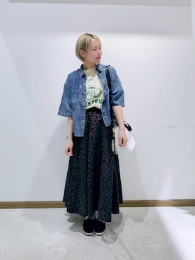 のみ子さん（レディース・154cm）の春コーディネート