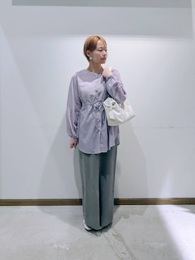 のみ子さん(レディース・154cm)の夏コーディネート
