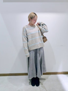 のみ子さん(レディース・154cm)の冬コーディネート