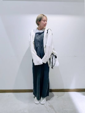 のみ子さん(レディース・154cm)の春コーディネート