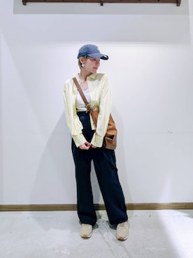 のみ子さん（レディース・154cm）の春コーディネート
