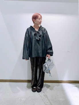 のみ子さん(レディース・154cm)の秋コーディネート