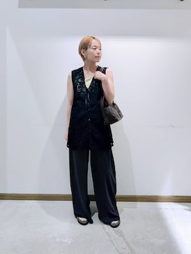 のみ子さん(レディース・154cm)の秋コーディネート