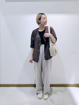 のみ子さん(レディース・154cm)の夏コーディネート