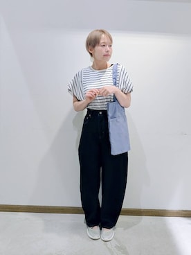 のみ子さん（レディース・154cm）の夏コーディネート