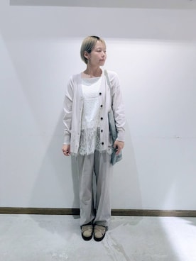 のみ子さん(レディース・154cm)の春コーディネート