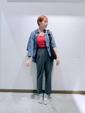 のみ子さん(レディース・154cm)の夏コーディネート