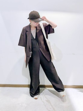 のみ子さん(レディース・154cm)の春コーディネート